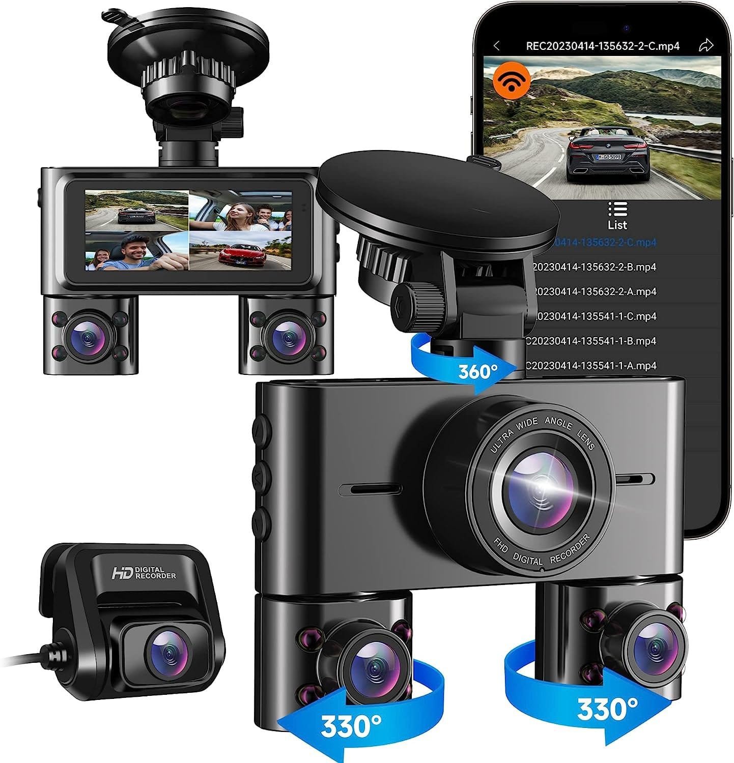 joyecar joy 4 eyes 360 4 kanalli arac f39 49