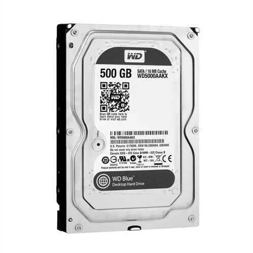 western digital wd5000aakx sata3 7200rpm 16mb 35 500gb hdd harddisk western digital wd5000aakx 65761 65 B