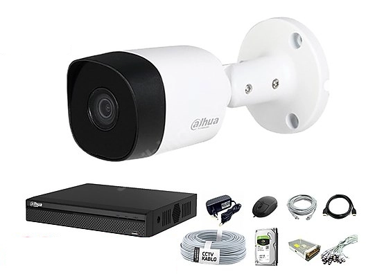 Dahua 1 Kameralı 2 MP Güvenlik Seti