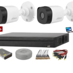 2 Kameralı 4 TB HDD'li Yapay Zekalı Hikvision Güvenlik Kamera Sistemi